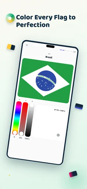 FlagToon: Flag Quiz screenshot 2