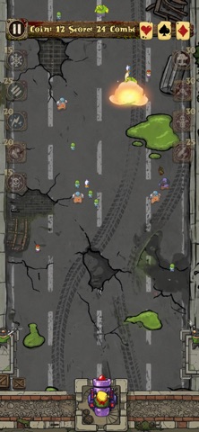 Zombie Boom: Cannon Defense iPhone screenshot