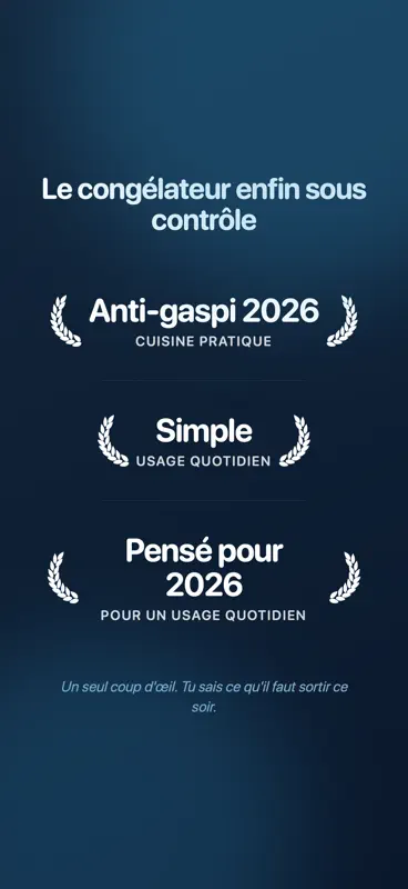 Inventaire Congélateur Glacko screenshot 4 of 7