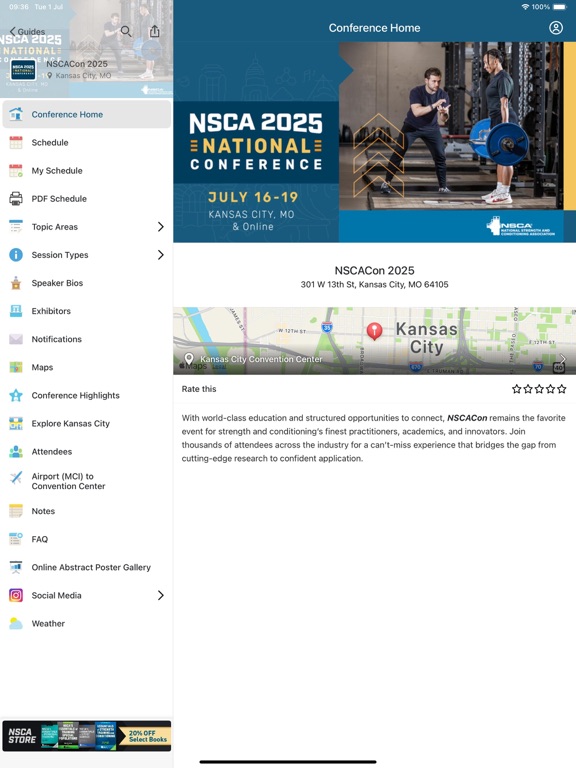 Screenshot #4 pour NSCA EVENTS