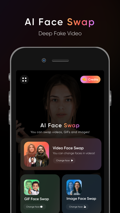 AI Face Swap Deep Fake Video Screenshot