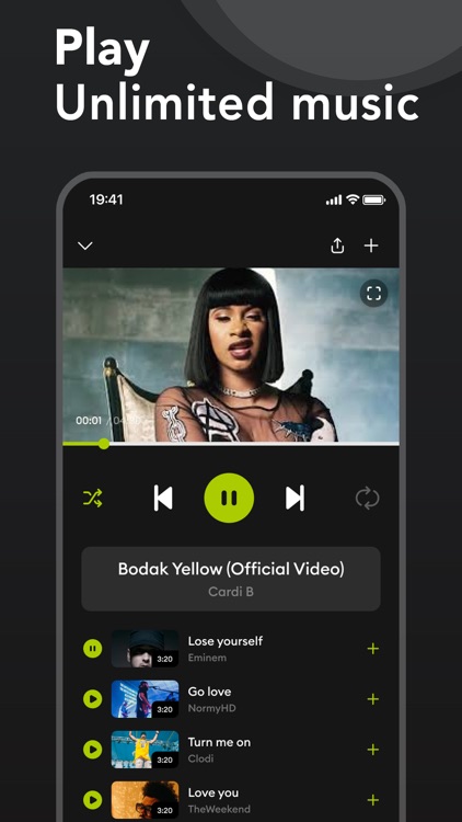 Music : Unlimited Songs