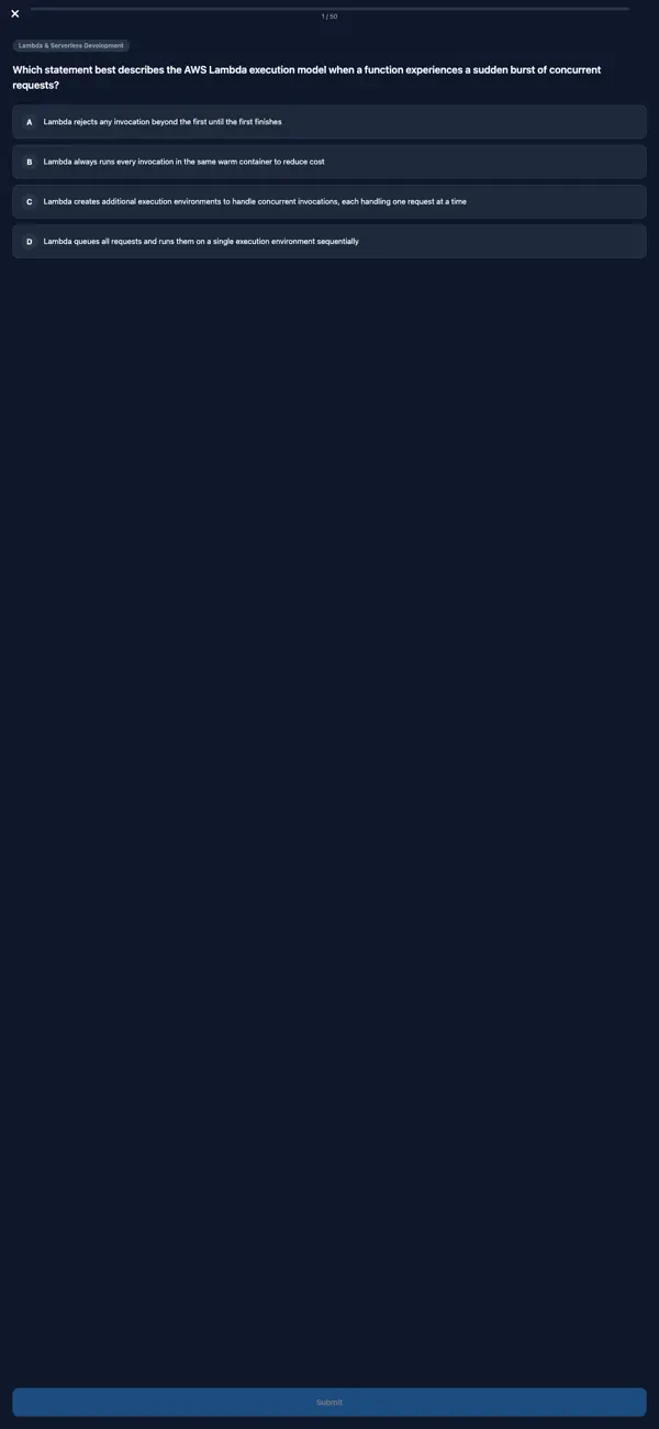 Screenshot #3 pour AWS DVA-C02 Exam Prep