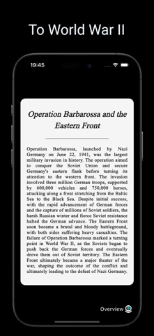 Overview – Discover History screenshot