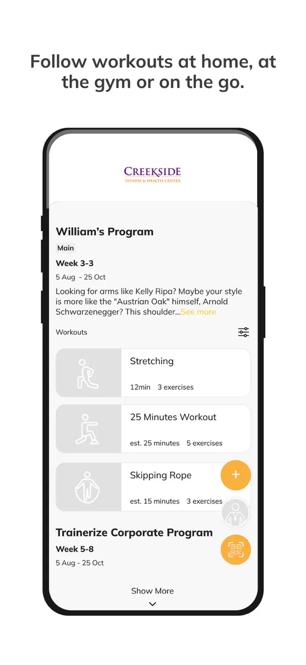 Screenshot #3 pour Creekside Fitness