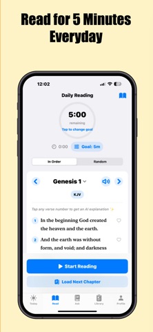 Bible Widget: Verses & AI Chat Screenshot 3 of 6