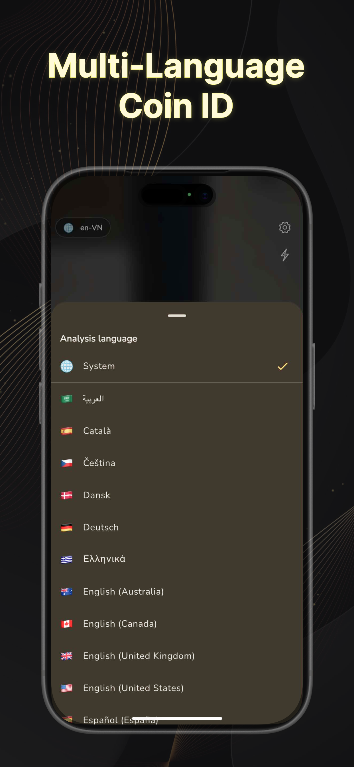 AI Scan Coin Value Identifier