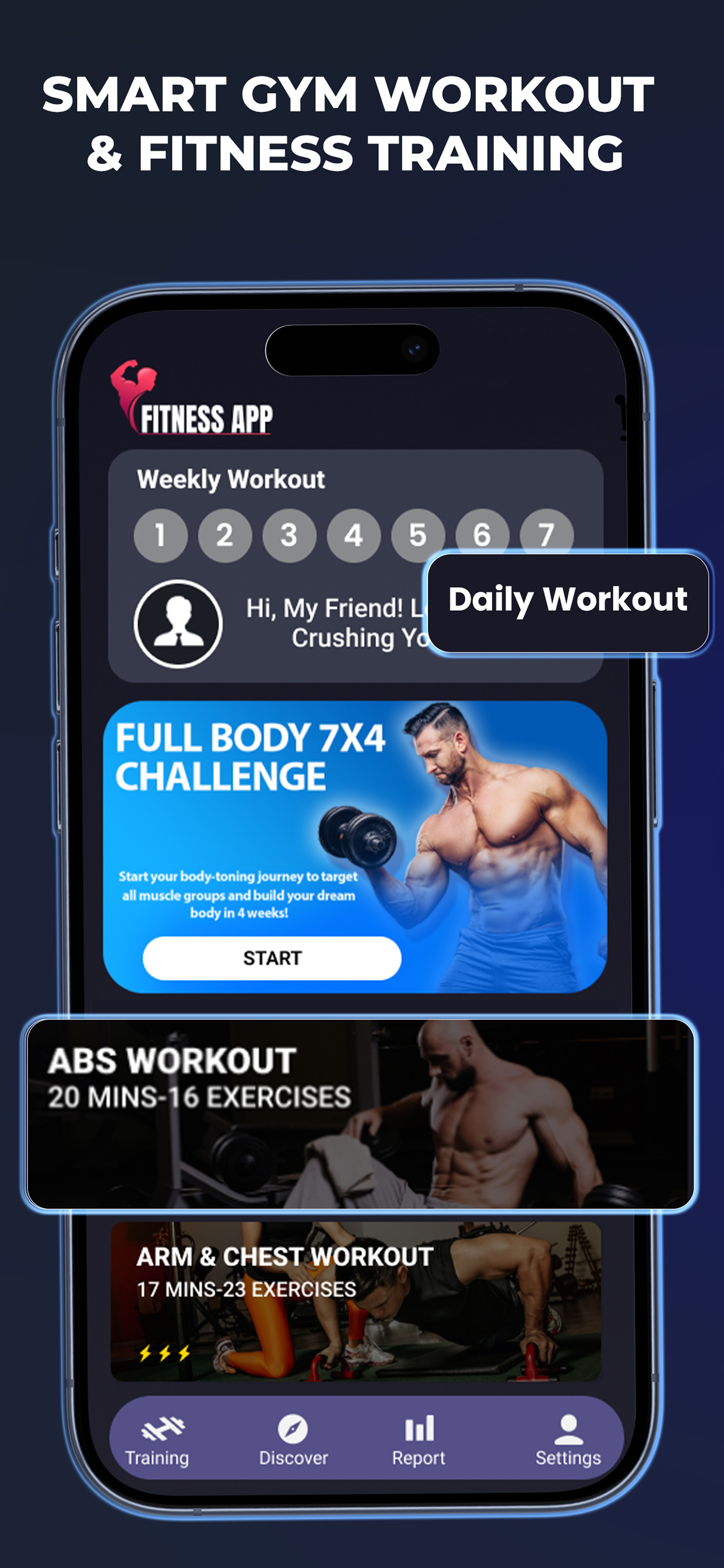 Gym Workout Tracker & Fitness