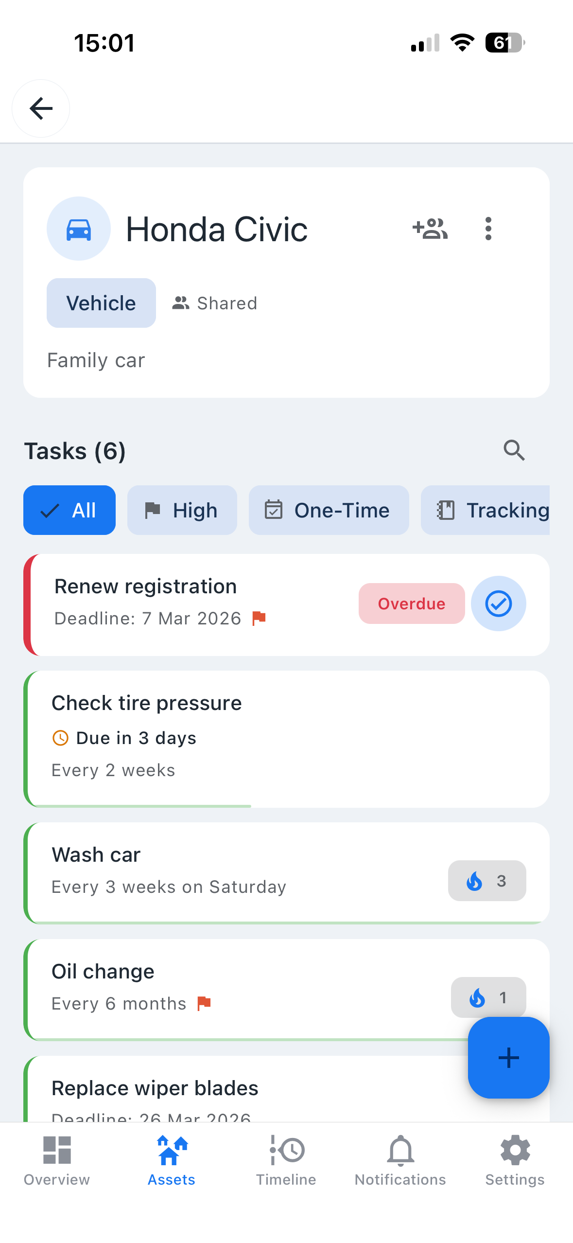 DueNext: Task Tracker