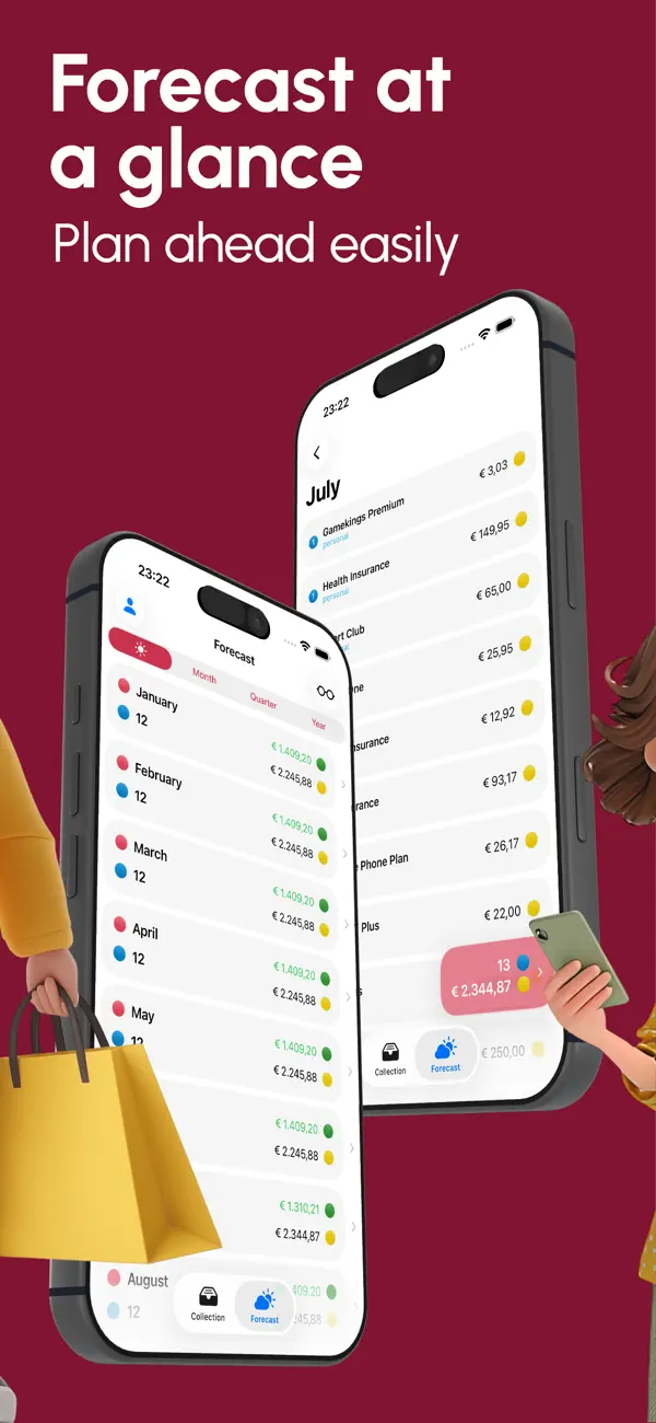 Screenshot #3 pour Sparky: Subscriptions Tracker