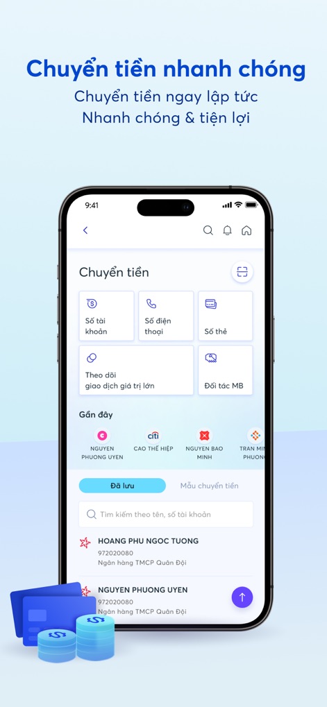 MB Bank - Transferências Rápidas