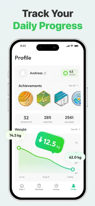 7 Minute Workout: Exercise App : capture d’écran 8 sur 9