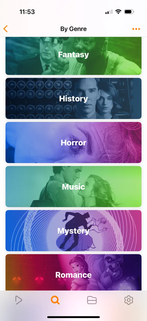 Infuse Plus (iOS 14) screenshot 4 - iOS app interface