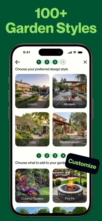 AI Garden Design: Screenshot 4 von 9