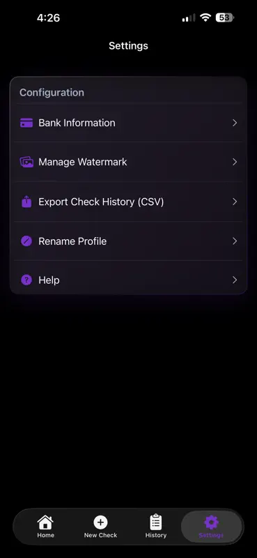 Check Generator screenshot 5 of 6