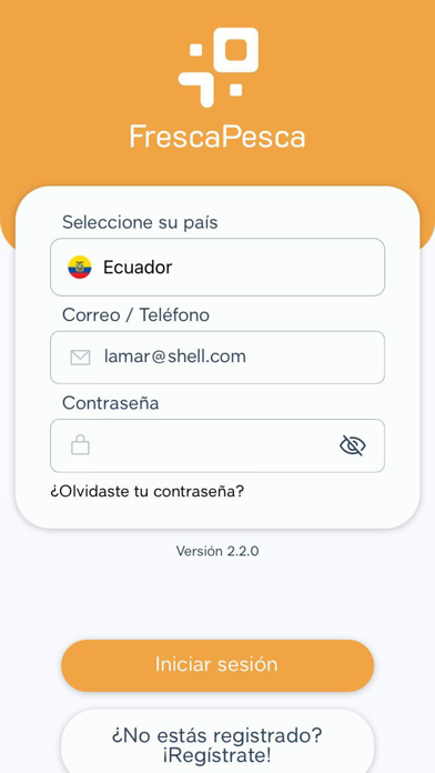 Screenshot #1 pour Frescapesca Marketplace