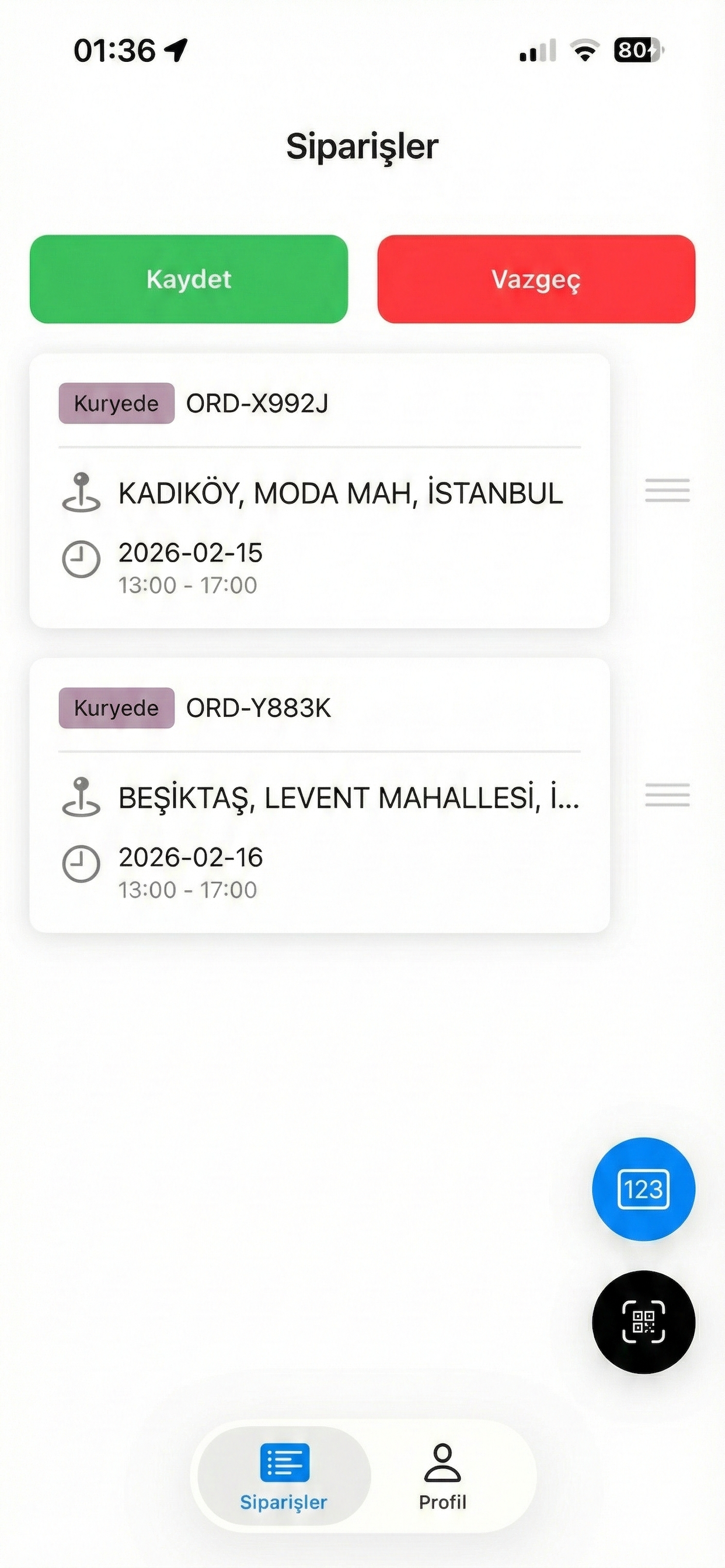 Hızlı Kurye