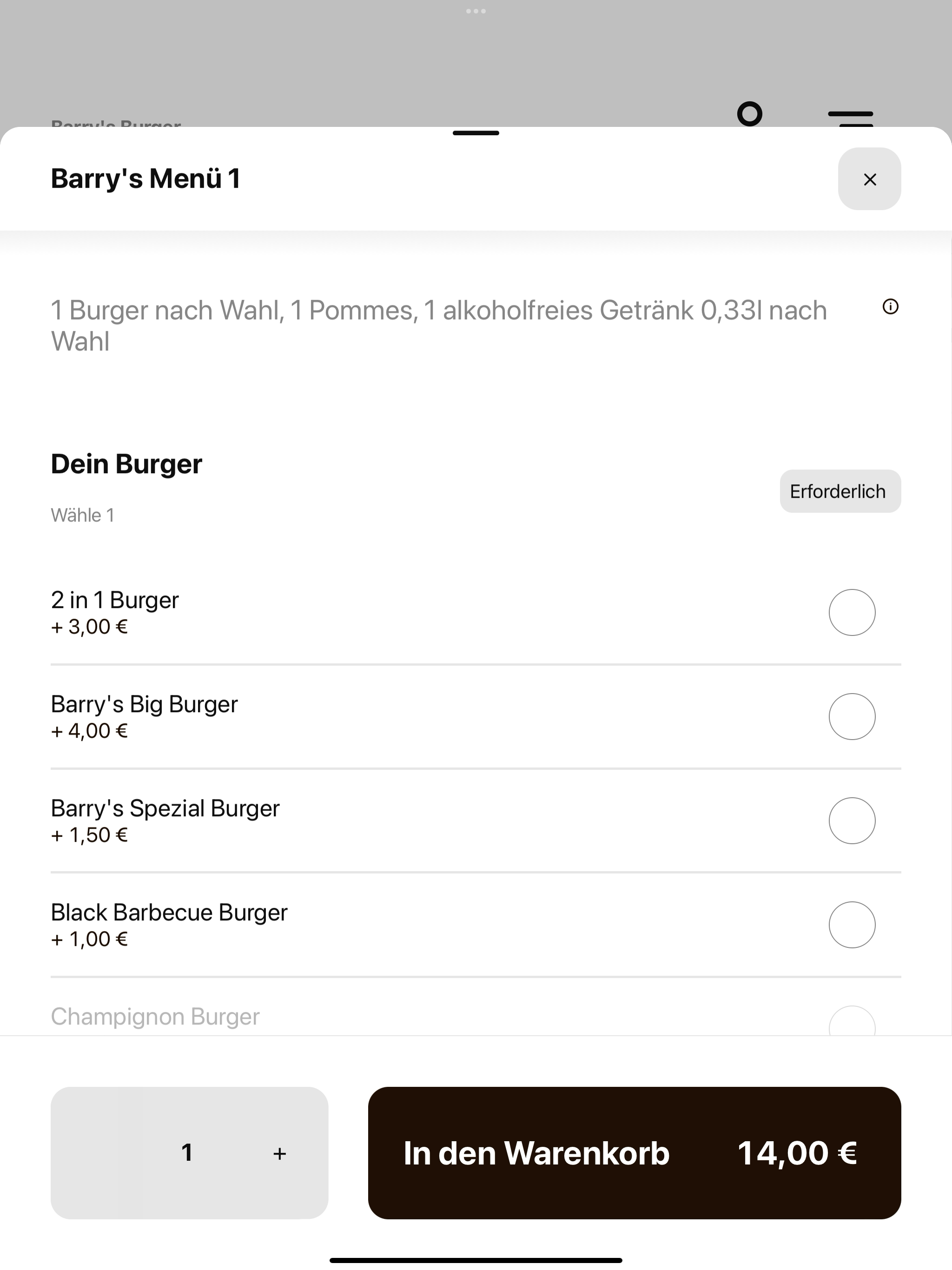 Barry's Burger