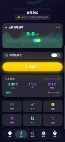 安培4：電池充電測試與健康監控 스크린샷 2