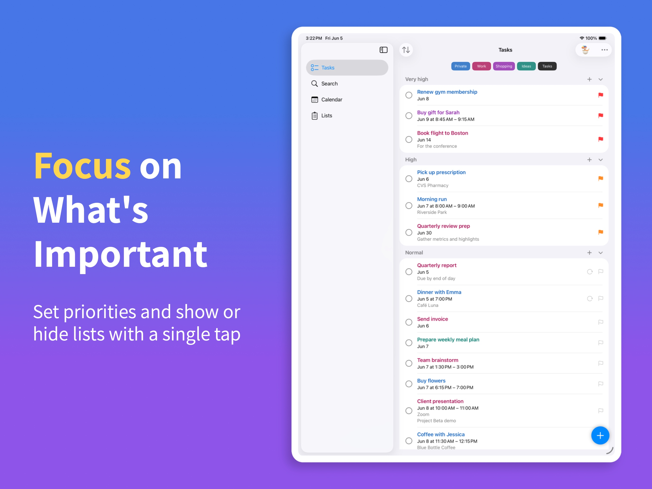 Todino: Tasks & Daily Planner