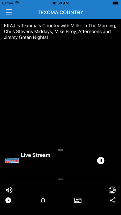 95.7 KKAJ Screenshot