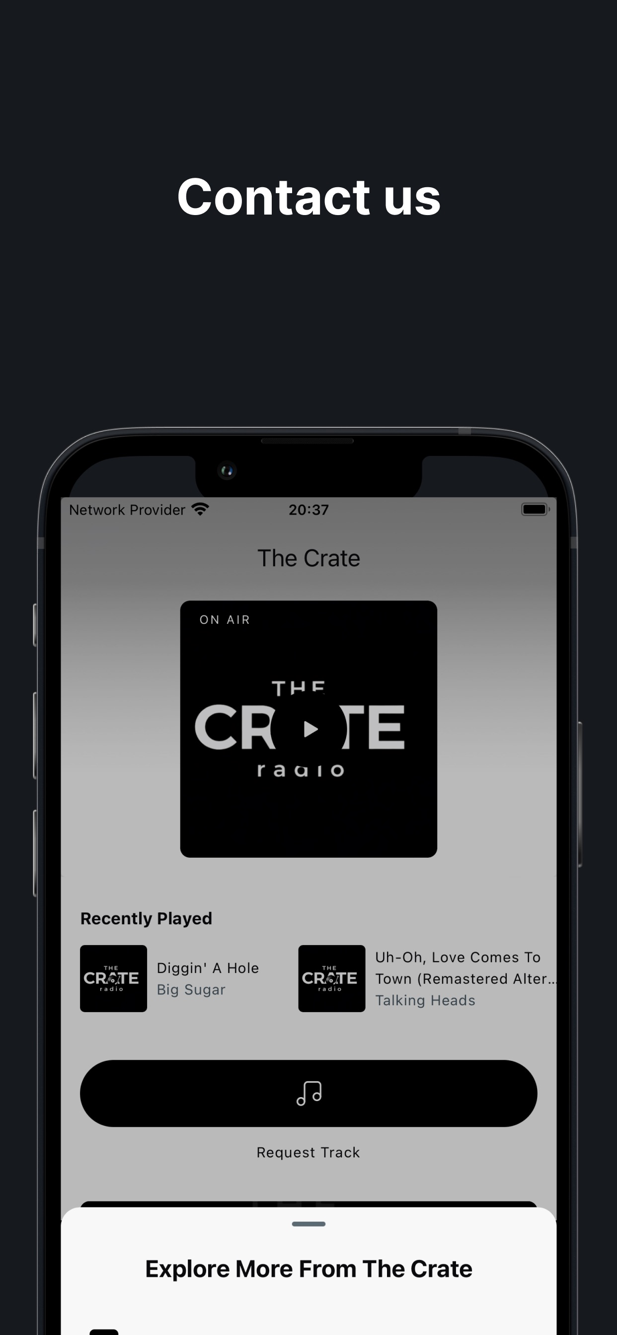The Crate Radio screenshot 3