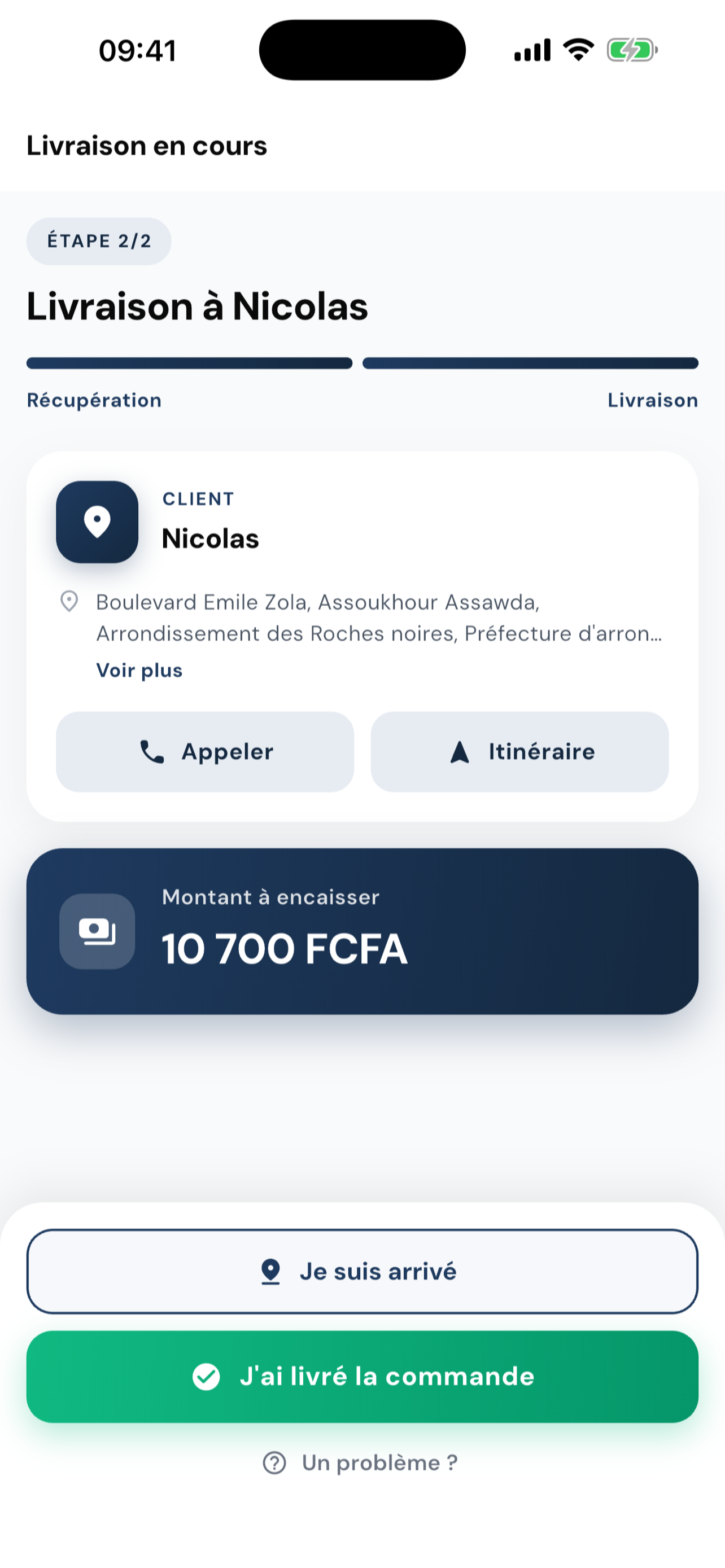 Elgo Livreur screenshot 6