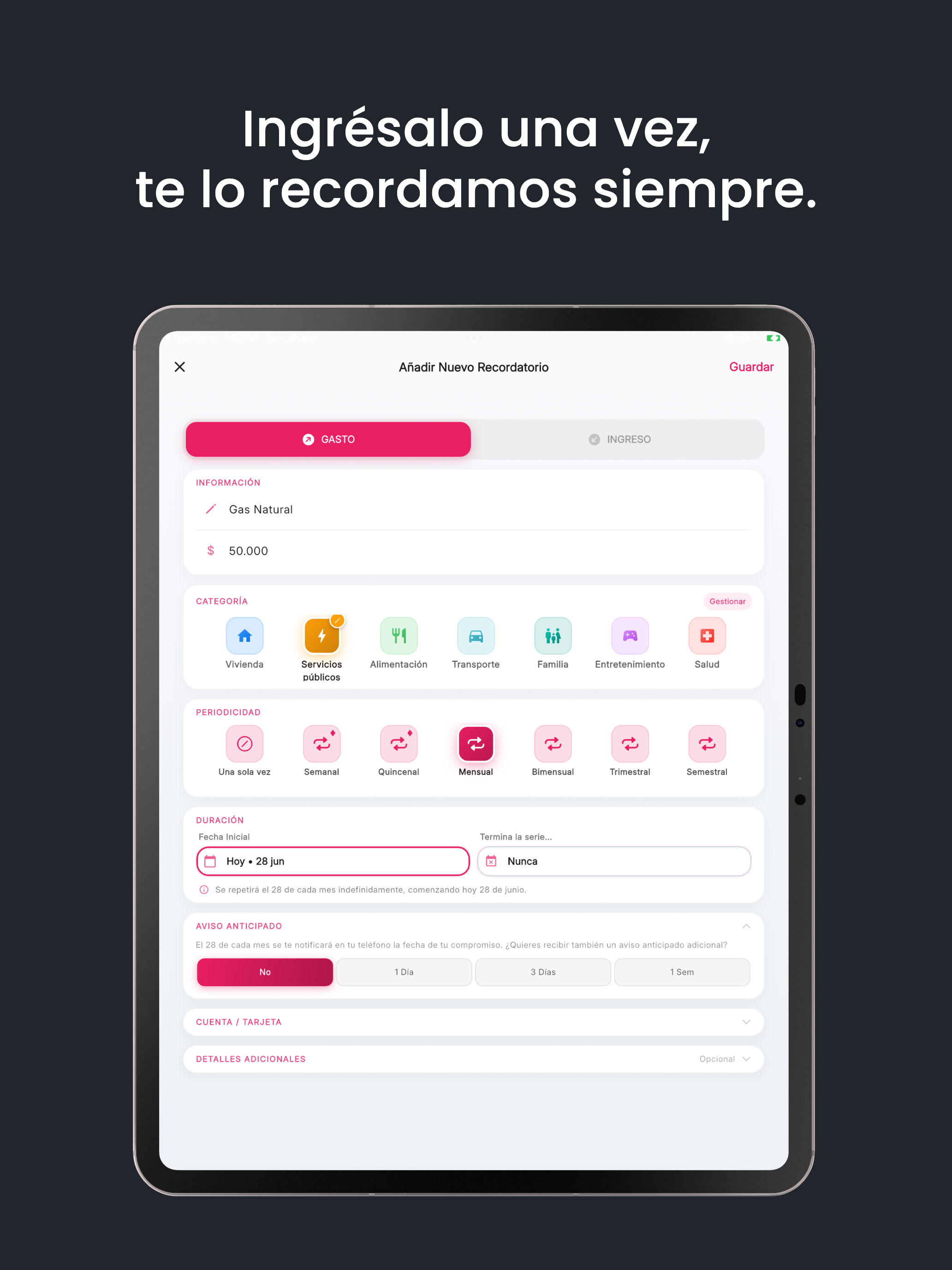NoSeMePasa: Planeador de Pagos screenshot 11