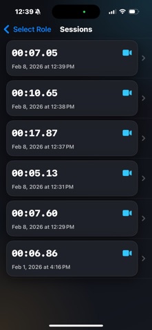 The Race Timer screenshot