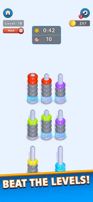 Nuts: Number Merge screenshot 1
