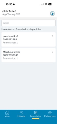 GeoVictoria Equipos screenshot