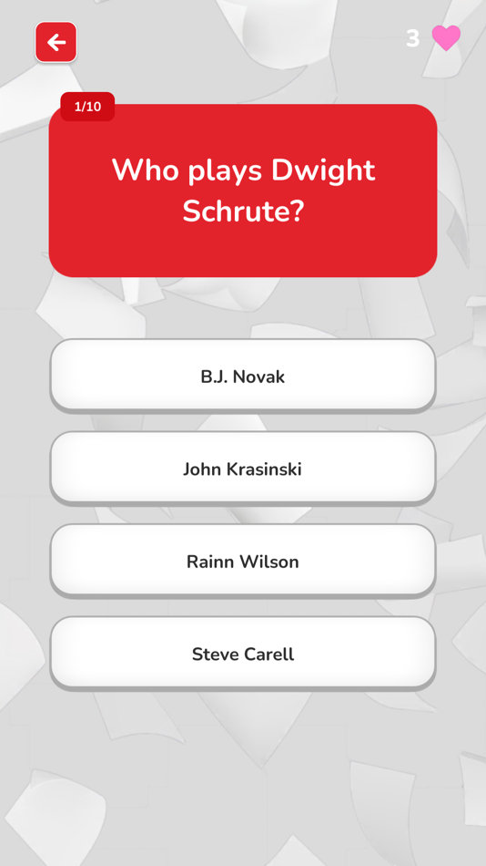 #5. Quiz for The Office (iOS) 게시자: Nix Studios