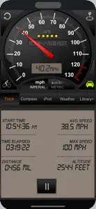 Speedometer GPS+ screenshot #1 for iPhone