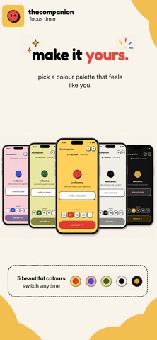 thecompanion — focus timer Screenshot 2 of 6
