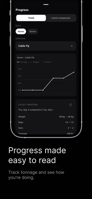 Raout: Workout Tracker Gym Log screenshot 4