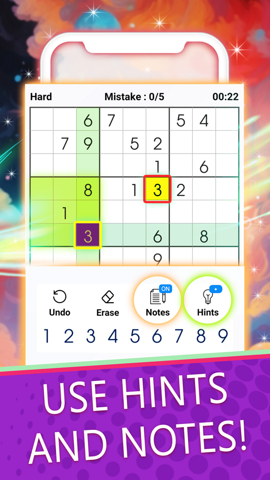 #3. Sudoku Classic: Brain Puzzle (iOS) 由: Smit Sabhadiya