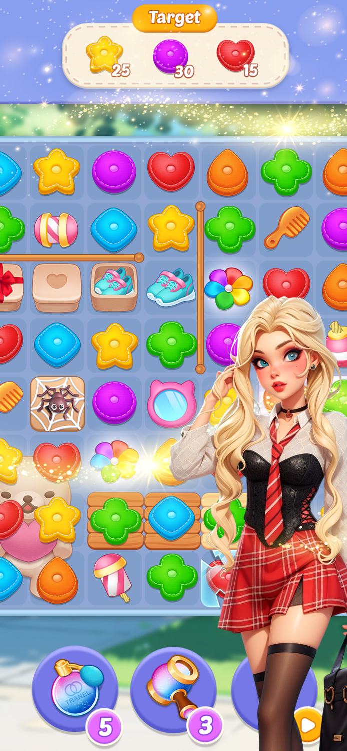 Emma Story Match 3 Makeover