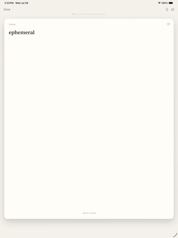 Kinako — Study Flashcards iPad screenshot
