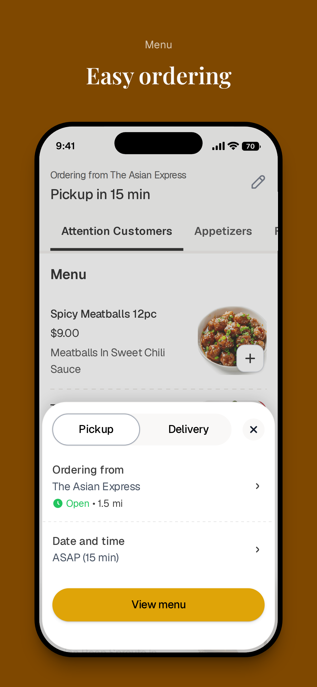 Asian Express Restaurant To Go screenshot 3