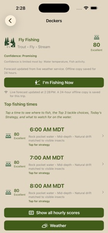My OWL Fishing iPhone screenshot