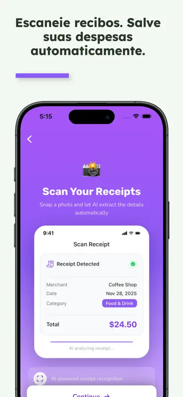 NomadWallet: Gastos de Viagem screenshot 5 of 8