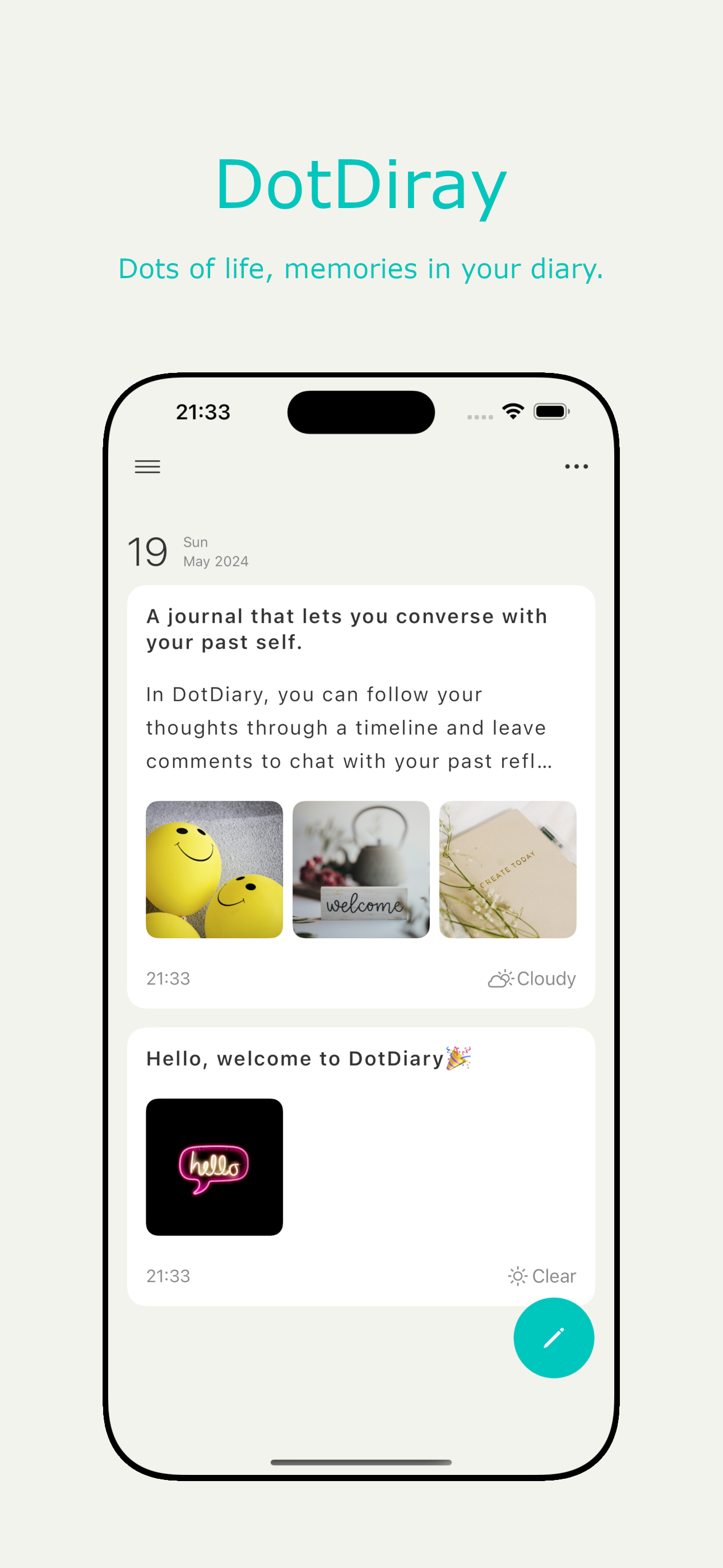 My Diary - Simplest journal