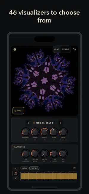 Particle Chimes: Ambient Synth screenshot 3