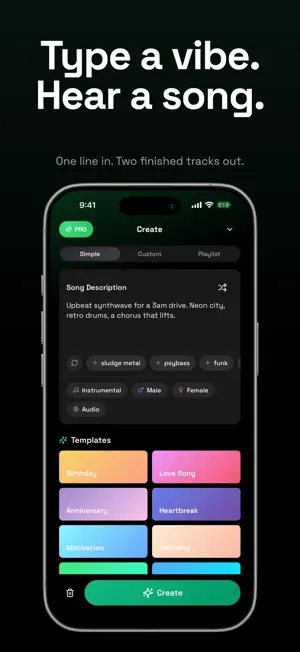 AI Song Maker - Void screenshot 2