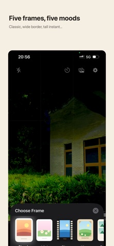 Instant Camera」 iPhone screenshot