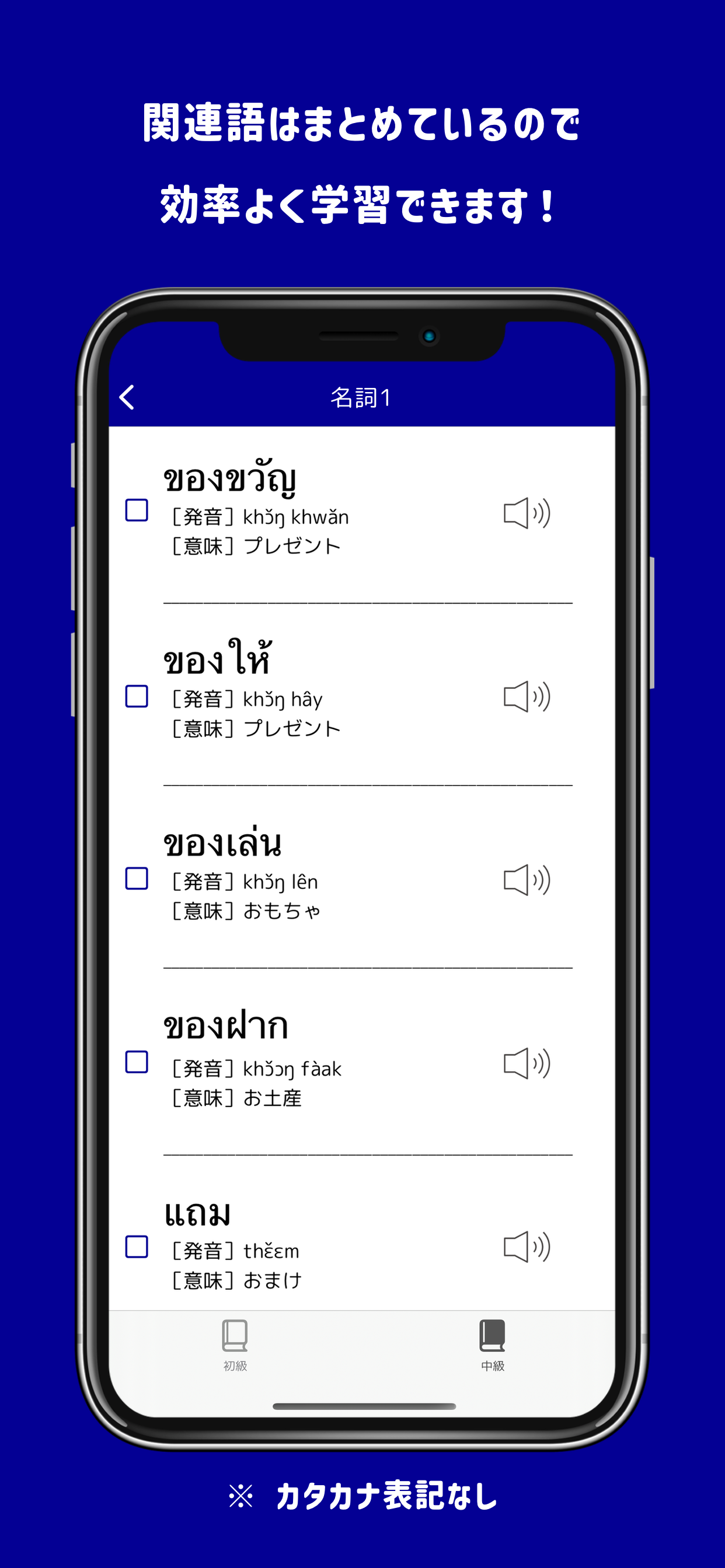タイ語検定単語帳4級