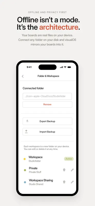 visualOS: Infinite Canvas screenshot 5 of 6