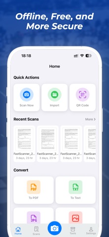 FastScanner: PDF&OCR Screenshot 1 of 6