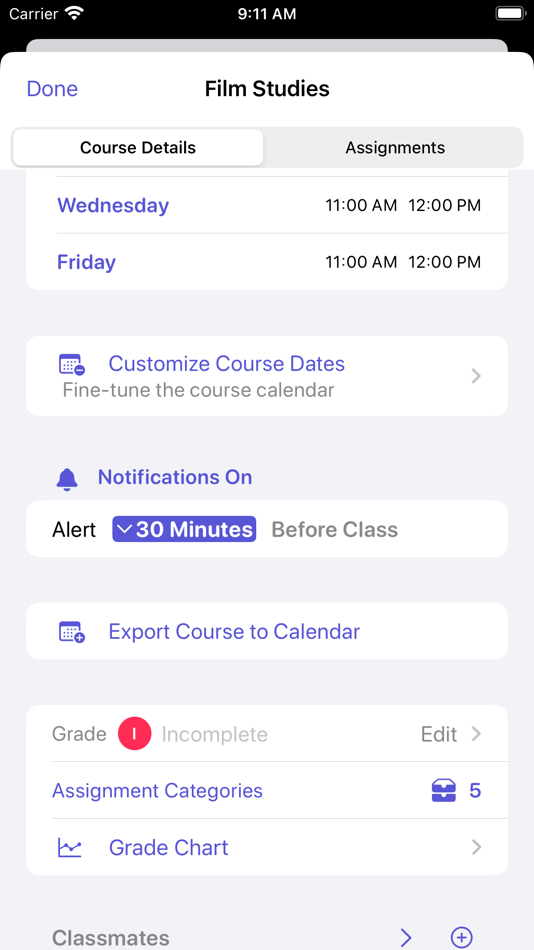 #6. Assignments for iPhone (iOS) 게시자: Pinwheel Development, Inc.