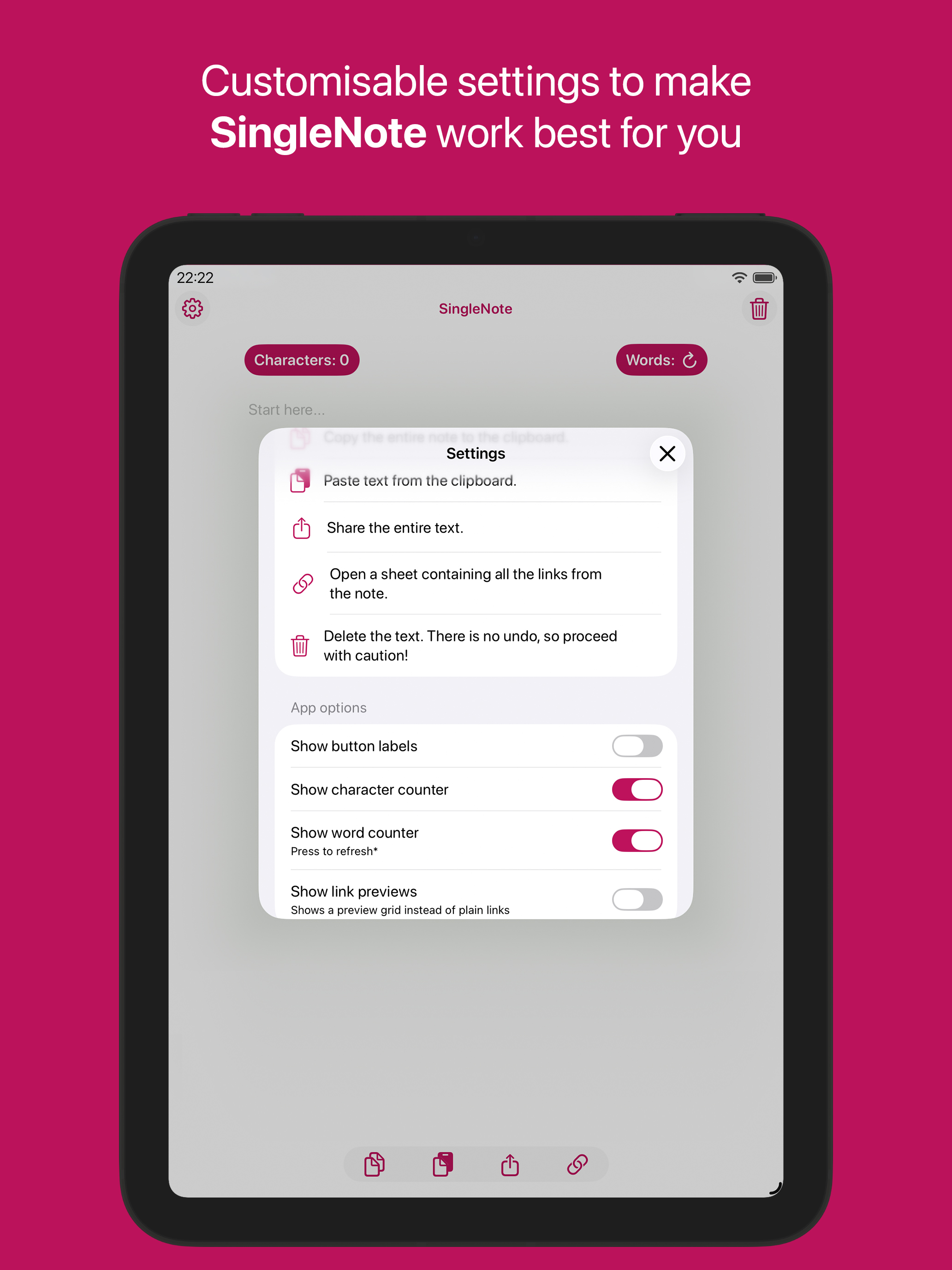SingleNote screenshot 10
